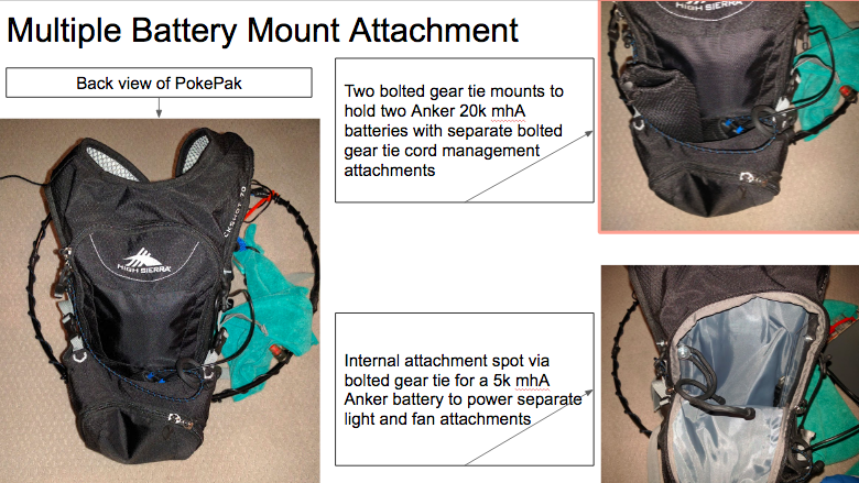 PokePak Battery Mount Attachment