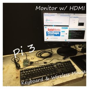 A $50 Raspbery Pi CAD setup