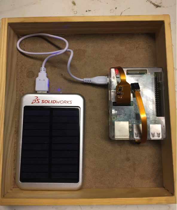 Solar Panel Powered Raspberry Pi